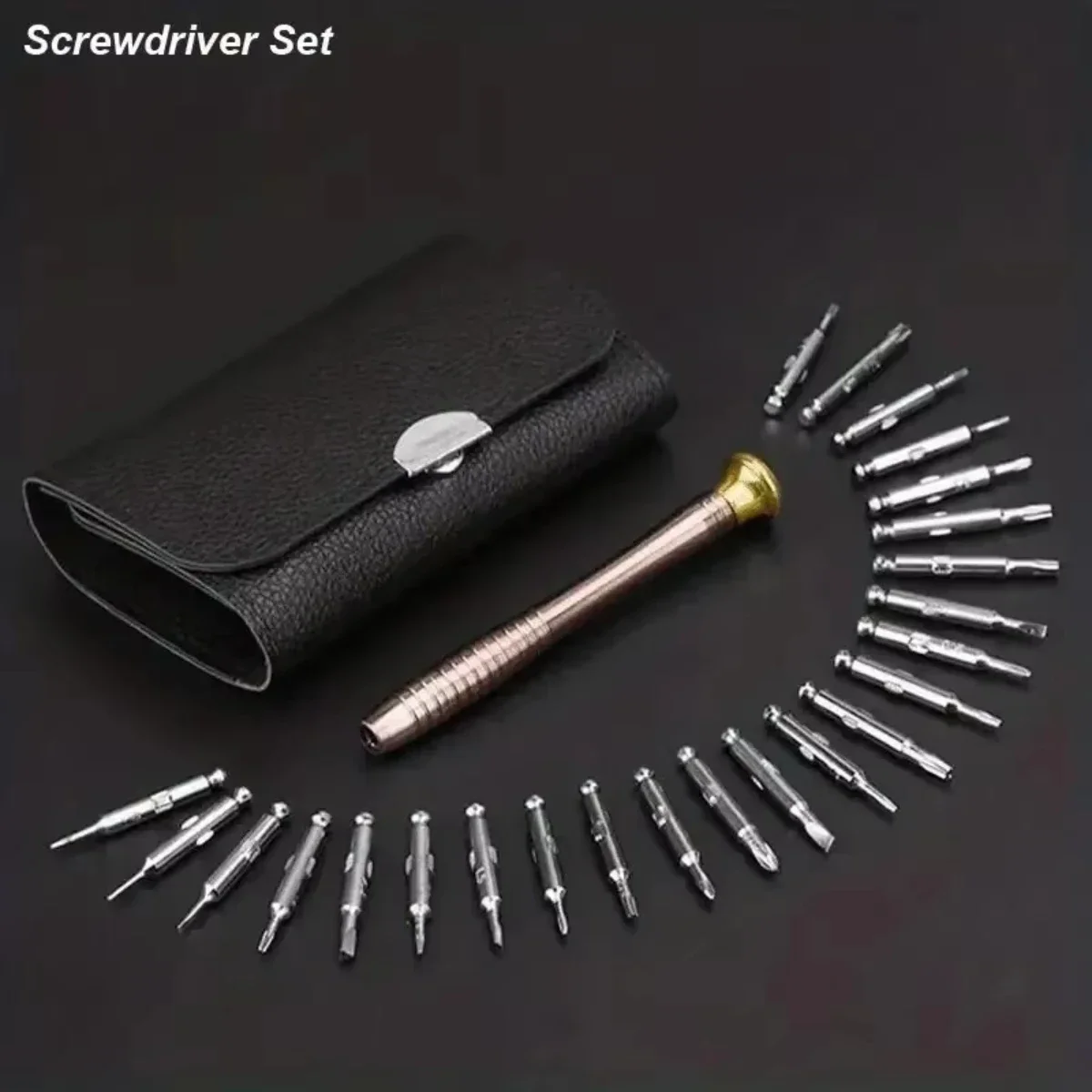 1 Set, Precision Screwdriver Set, 25 In 1 Repair Tool Kit, Small Screwdriver Set, Star/Y-type/Flat-blade/Triangle Screwdrivers F