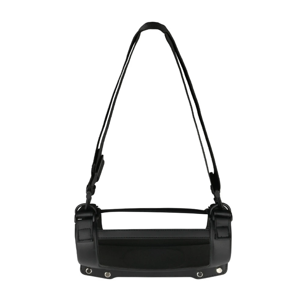 

Speaker Hard EVA Case for JBL Charge 5 Portable Bluetooth-compatible Speaker Travel Carrying Case Cover with Strap Black