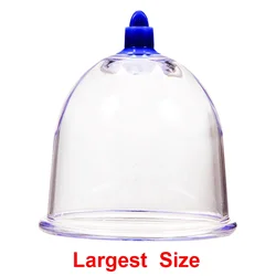 Big Size Plastic Vacuum Cupping Cups Suction Cups Jar Vacuum Massager Jars Plastic Vacuum Suction Therapy Cupping Cans