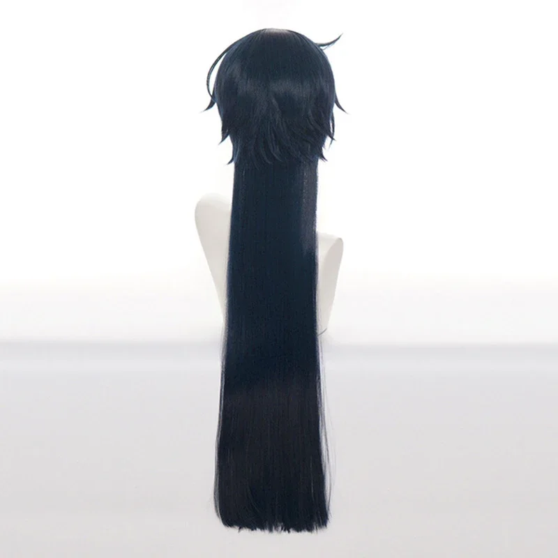 Anime die Fallstudie von Vanitas Cosplay Perücke Vanitas keine Karte dunkelblau hitze beständige Faser Haar Perücke