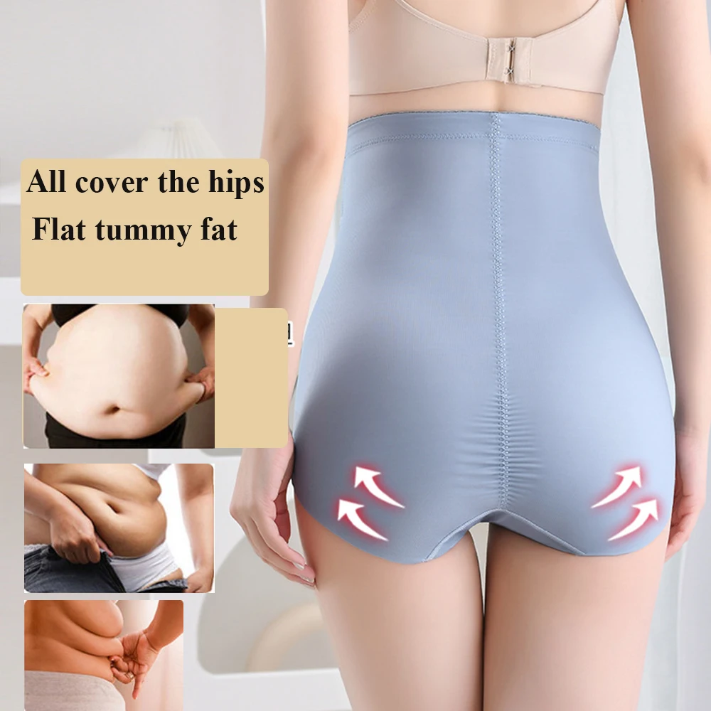 High Waist Shapewear Panties Tummy Control Women Abdomen Reducing Waist Trainer Body Shaper Underwear