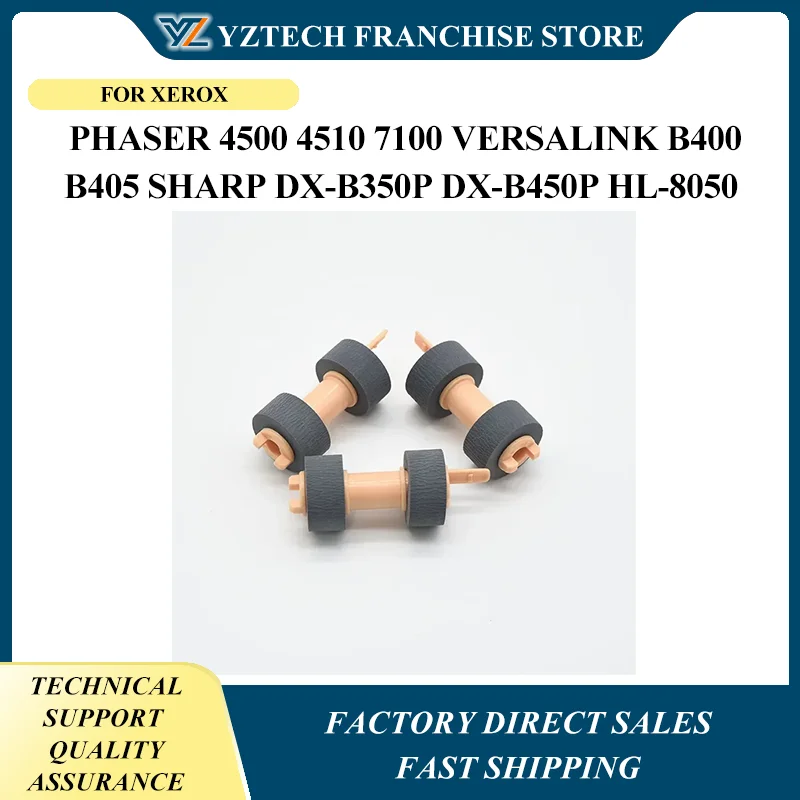 

10pcs PICKUP ROLLER 604K11192 604K19890 for Xerox Phaser 4500 4510 7100 VersaLink B400 B405 Sharp DX-B350P DX-B450P HL-8050