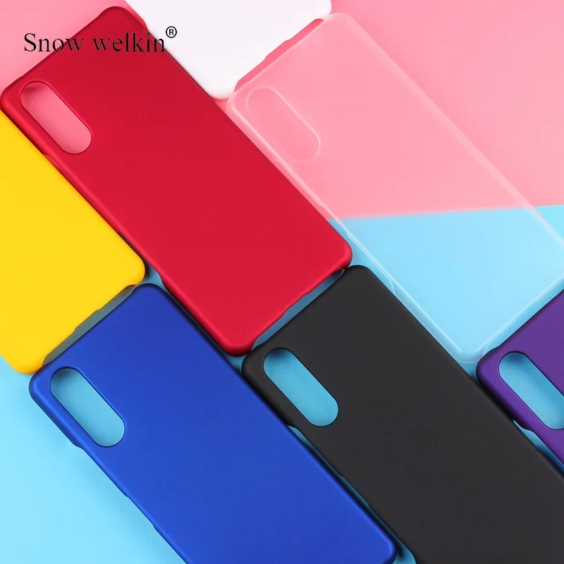 For Sony Xperia 1 II 5 10 1 IV V III Matte Hard Plastic Case Cover For Sony Xperia 10 1 5 IV V III Back Phone Cases