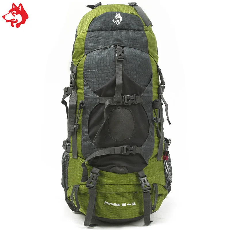 Imagem -02 - Jungleking Cy1008 Nova 55l Unisex Grande Capacidade ao ar Livre Montanhismo Mochila Bolsa de Viagem Caminhadas Multi Uso Acampamento Importado Náilon