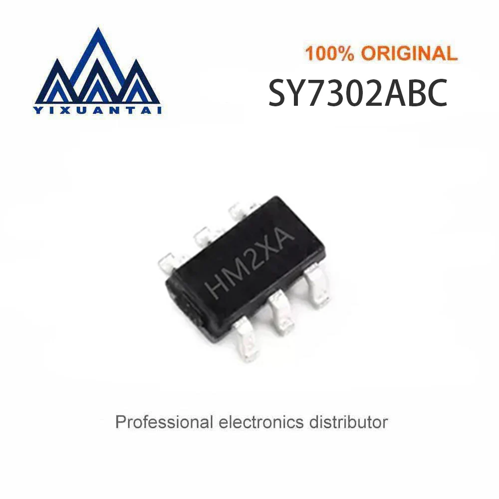 10pcs/Lot  SY7302ABC  Marking HMBWA  HM2XA  HMxxx【Switching Voltage Regulators  33V  2A   1Mhz  Boost SOT-23-6】New and Original