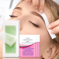 Bandes de cire d'épilation 6/20 pièces, papier de cire froide pour le visage, les bras, les jambes et le corps, respectueux de la peau, longue durée, unisexe, certifié 1