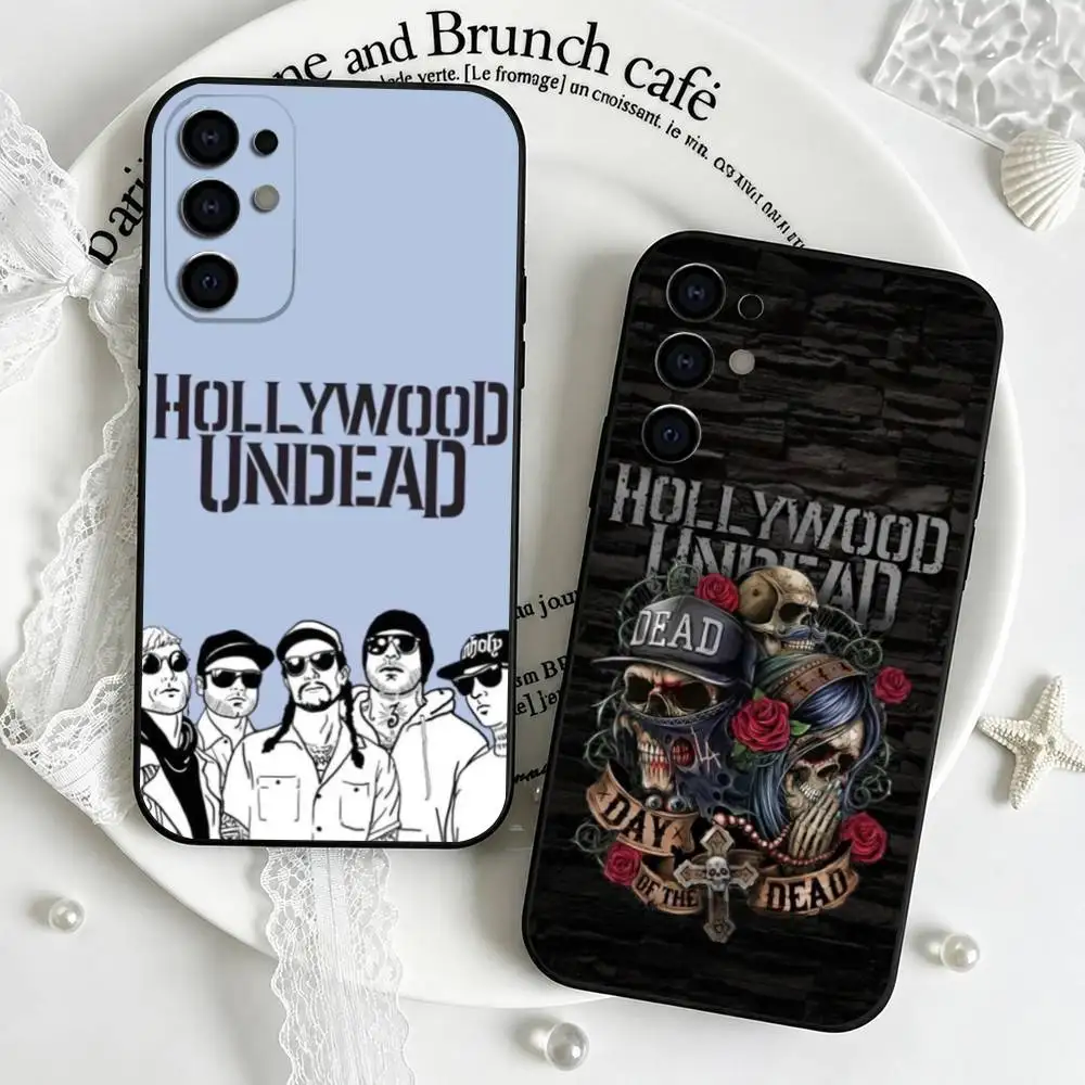 Чехол для телефона Band H-Hollywood Undead, черный, силиконовый, мягкий, для Samsung S25, S24, S21, S22, S23, S30, Ultra, S20, Plus, Fe, Lite
