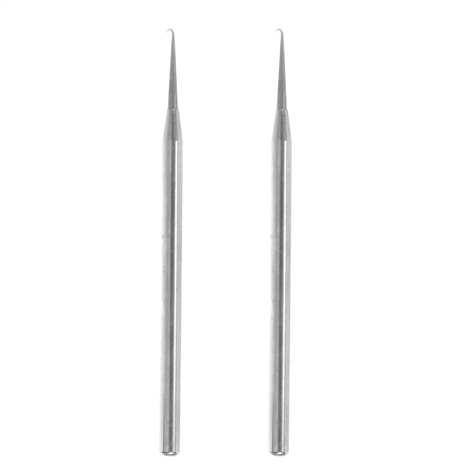

2Pcs Stainless Steel Hook Needle for Eyeglasses Repair Durable Practical Glasses Maintenance Tools Half Frame Hook