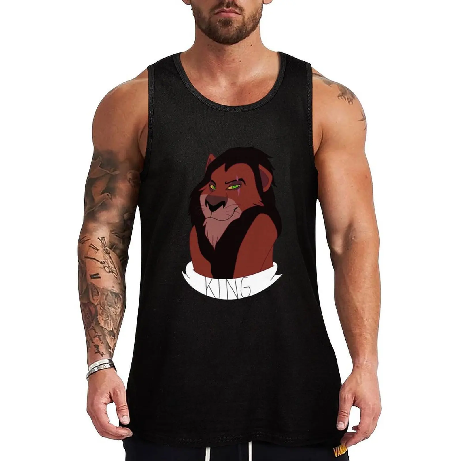 

Scar Tank Top Casual Summer Tank Top Lightweight Sleeveless Shirt
