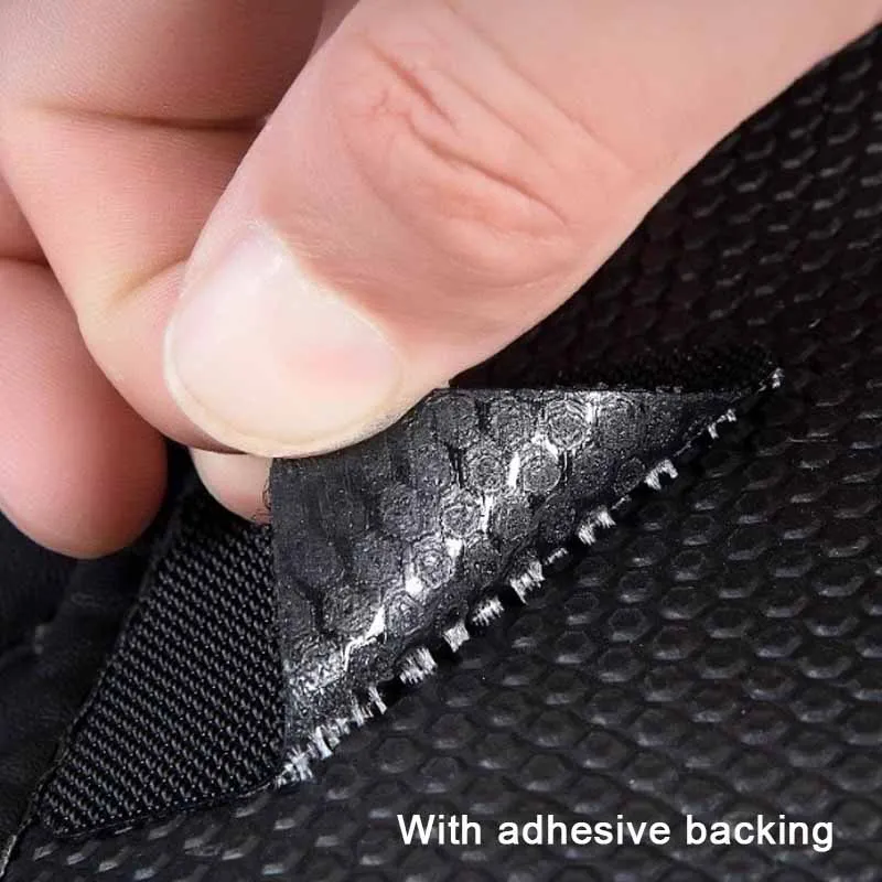 أريكة لاصقة من النايلون على الوجهين، وسادة قدم ذاتية اللصق، ملصقات تثبيت غير مرئية، خالية من اللكمات، غير قابلة للانزلاق