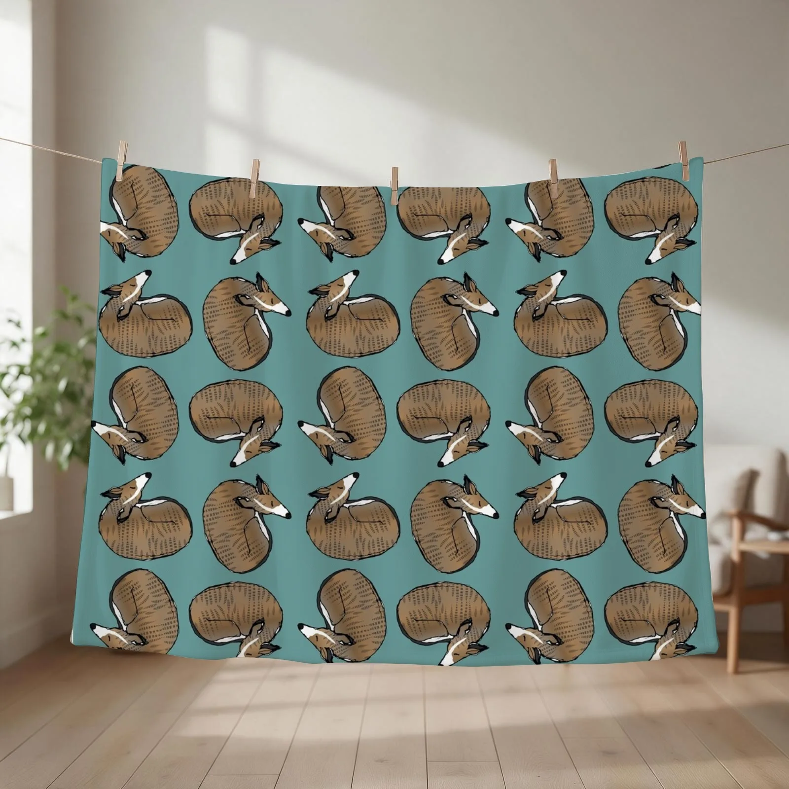 Brindle greyhounds Throw Blanket couch cozy soft plush fuzzy picnic outdoor blanket