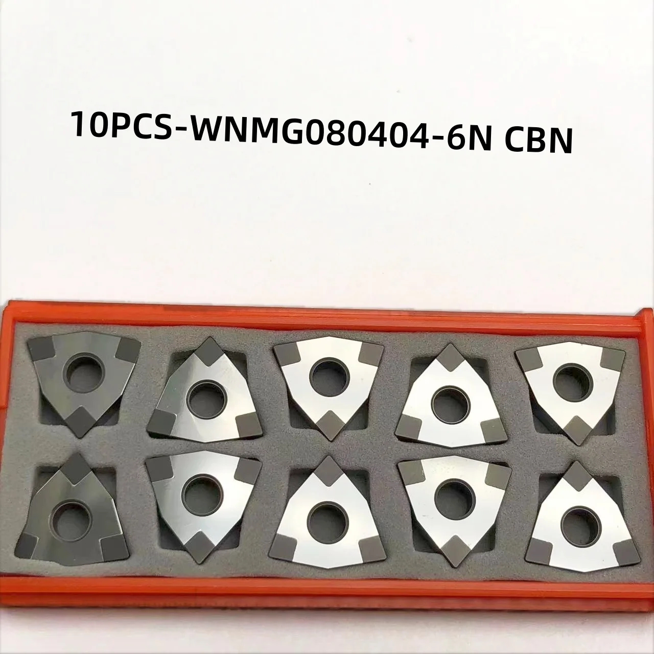 Taglio CNC acciaio temprato, rotolo di ghisa, lama temprata, CBN, WNMG080408-6N, WNMG080404-6N