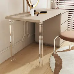 1Pc Home Portable Transparent Acrylic Support Table Legs Dining Table Coffee Table Legs Office Computer Table Legs Bracket