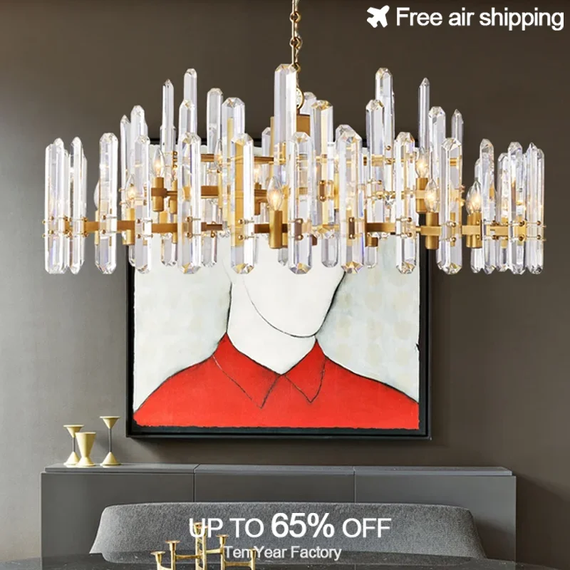 

Brown black long leather belt modern led luxury pendant light decorative hanging for living room ceiling light design