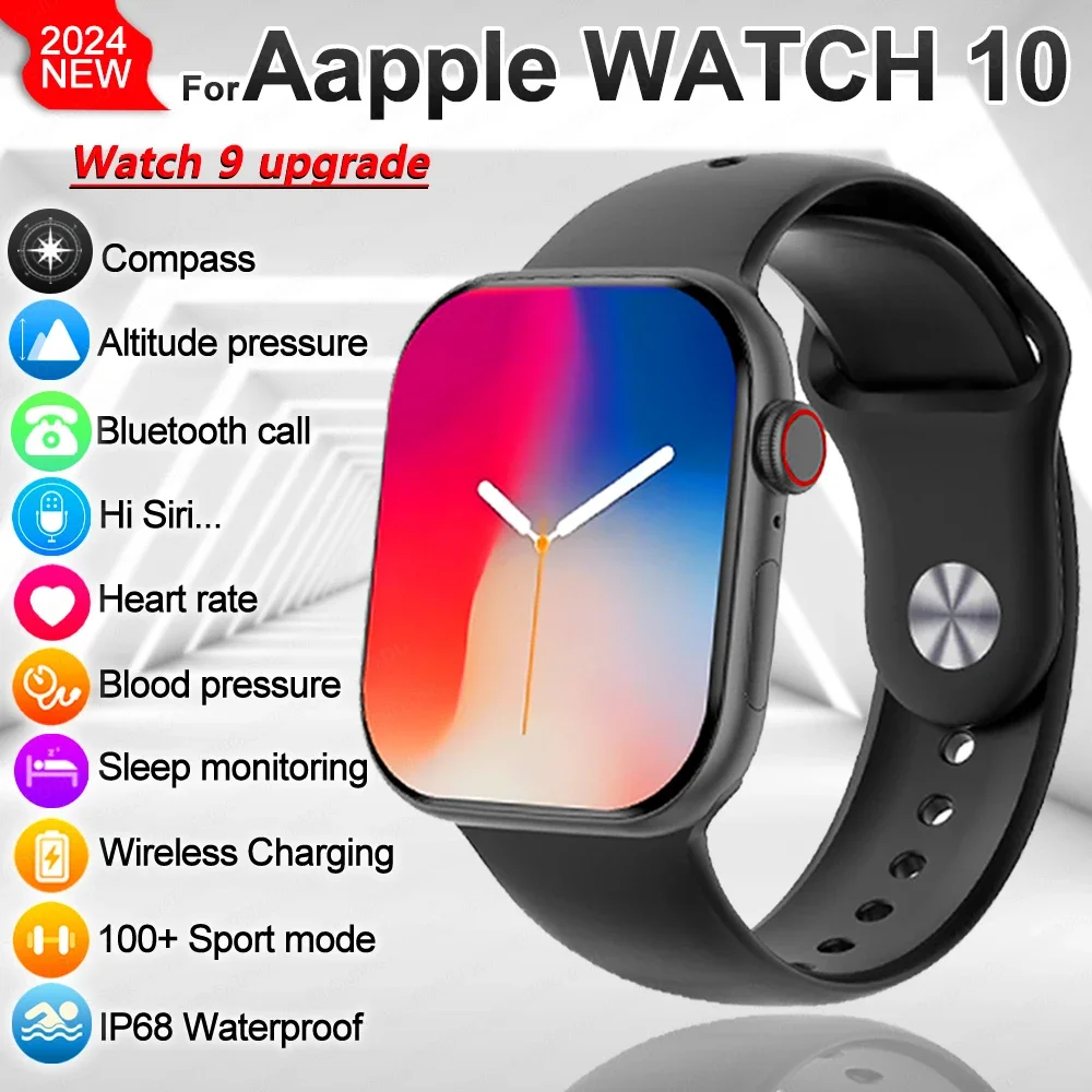 New Series 10 For Apple Watch 10 GPS Smart Watch 4GB Memory Music Video Bluetooth Call Waterproof NFC Smartwatch For Android IOS