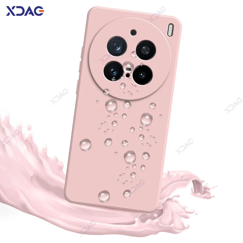 

Original Mobile Phone Case for VIVO X200 Pro Mini Ultra VIVOX200 X200Pro 5G 360 Soft Luxury Women Candy Covers Waterproof Armor