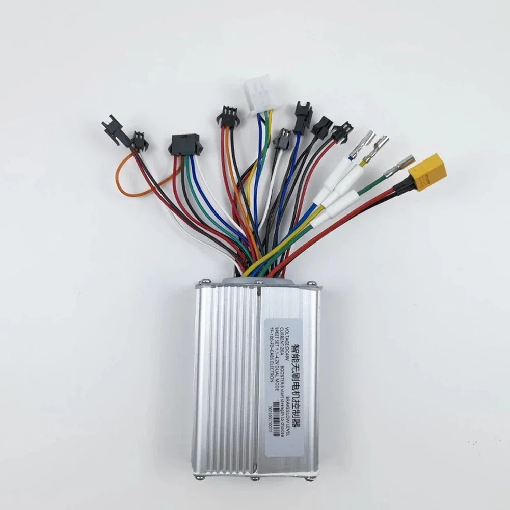 SPORTFUNSF 48V 20A Aluminum Alloy Electric Scooter Motor Controller 1.1-4.2V Dual Mode E-Scooter Controller For 10 Inch Kugoo M4