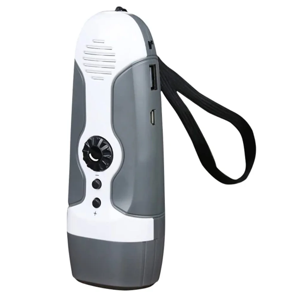 Hand radio self generating multifunctional FM radio emergency flashlight environmental protection and energy saving radio FM