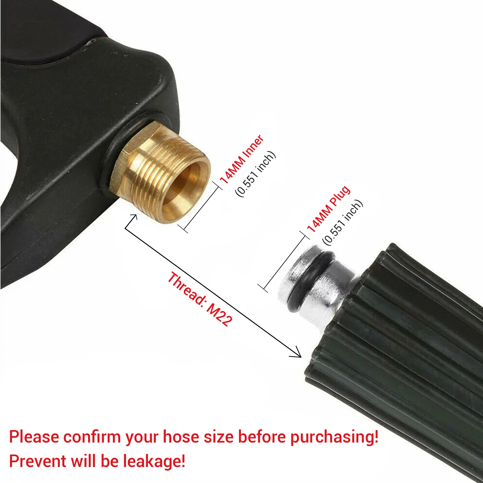 21V Electric Car Washer Gun Cordless 6-in-1 Nozzle High Pressure 900 PSI Brushless with 4.0Ah Battery for Car/House/Floor/Fence view 6