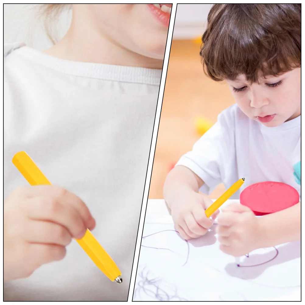 4 ชิ้นแบบพกพา Magnetic Drawing Board ปากกาเด็กวัยหัดเดินลายมือปากกาพลาสติก Stylus อุปกรณ์เสริม