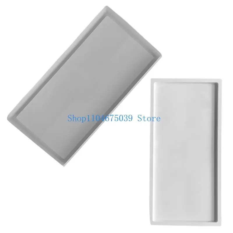 قوالب طبق مجوهرات مستطيلة 5ASD مادة السيليكون للسيليكون لصفقة صينية صب الراتنج #4