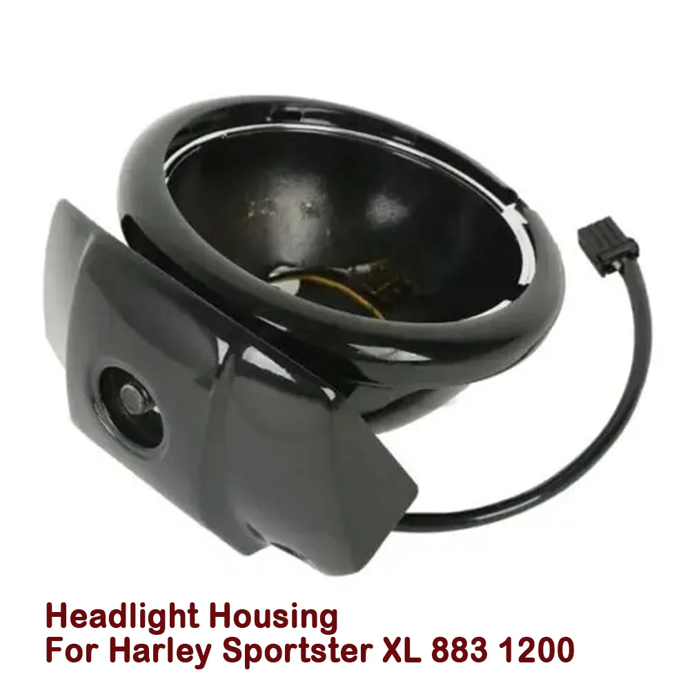 

Motorcycle 5.75" Headlight Housing Bucket For Harley Sportster XL 883 1200