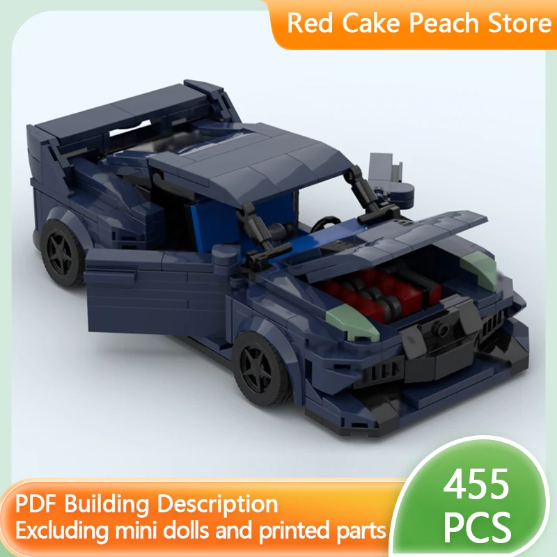 

Speed Racing Car Model MOC Building Bricks GT-R R35 Sports Car Modular Technology Children Holiday Gifts Assemble Toys Suit