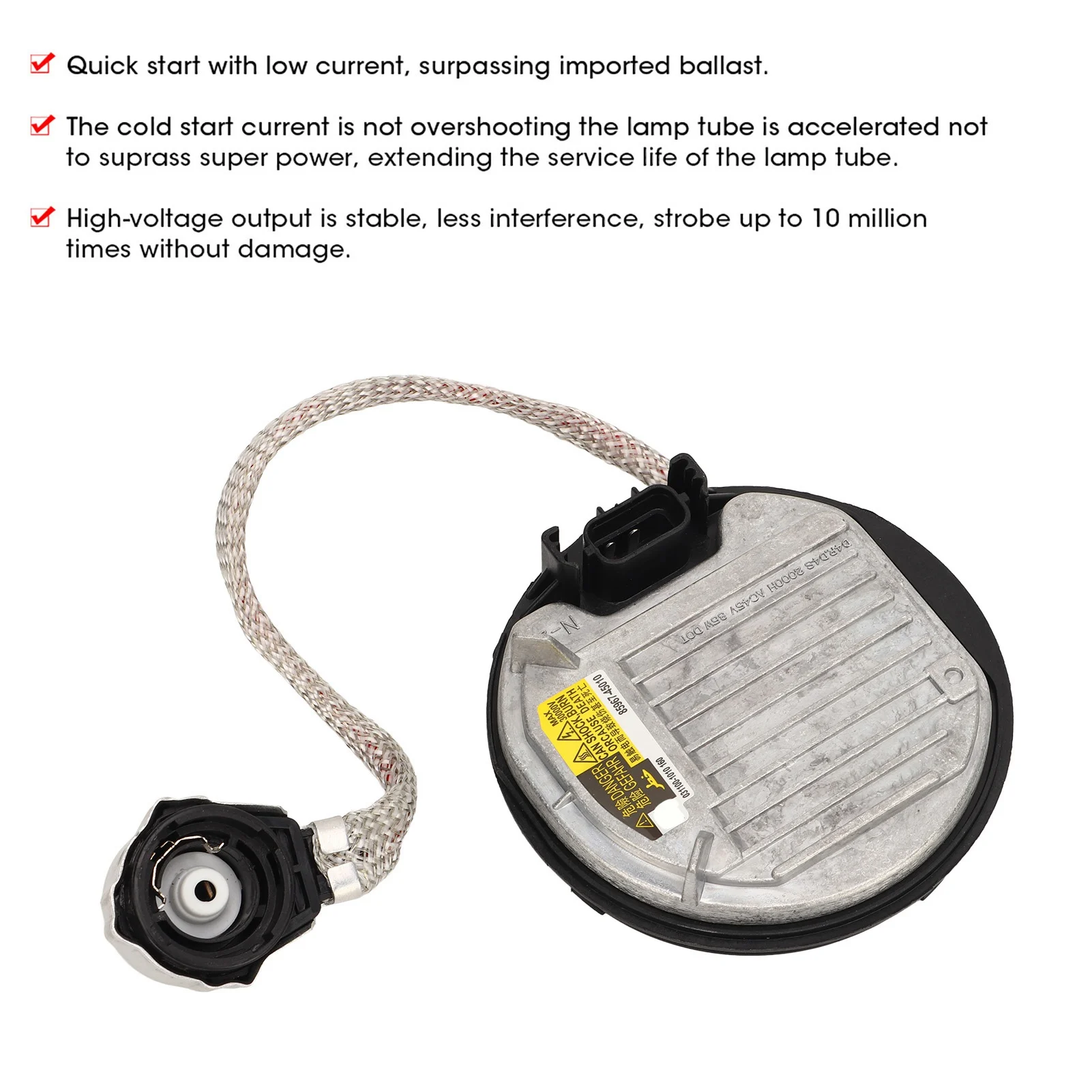 Xenon Ballast D2 D4 Headlight Bulb Control Module Car Ignition Block DDLT004 for Land Cruiser