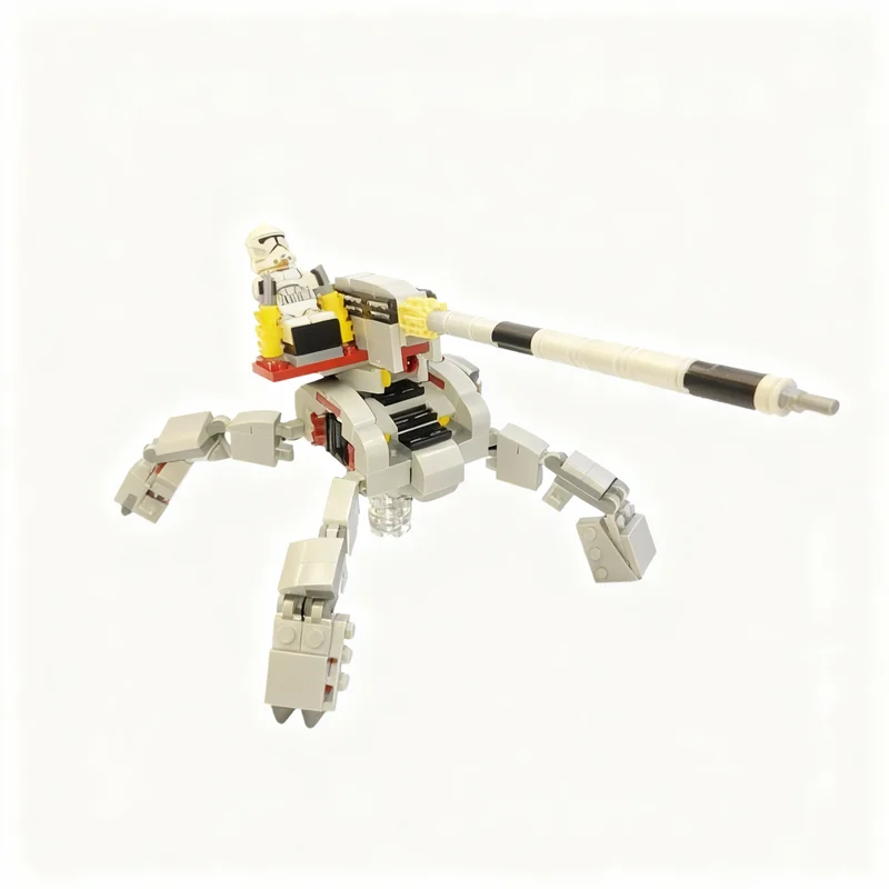 

NEW 214PCS MOC Space Battle Big Av 7 3X Alt Model Creative Building Blocks Assembly Building Blocks Display Birthday Gift Set