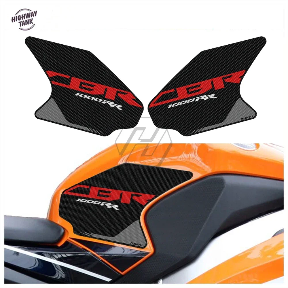 

Motorcycle Side Tank Pad Protector Knee Mat for Honda CBR 1000RR 2012-2016