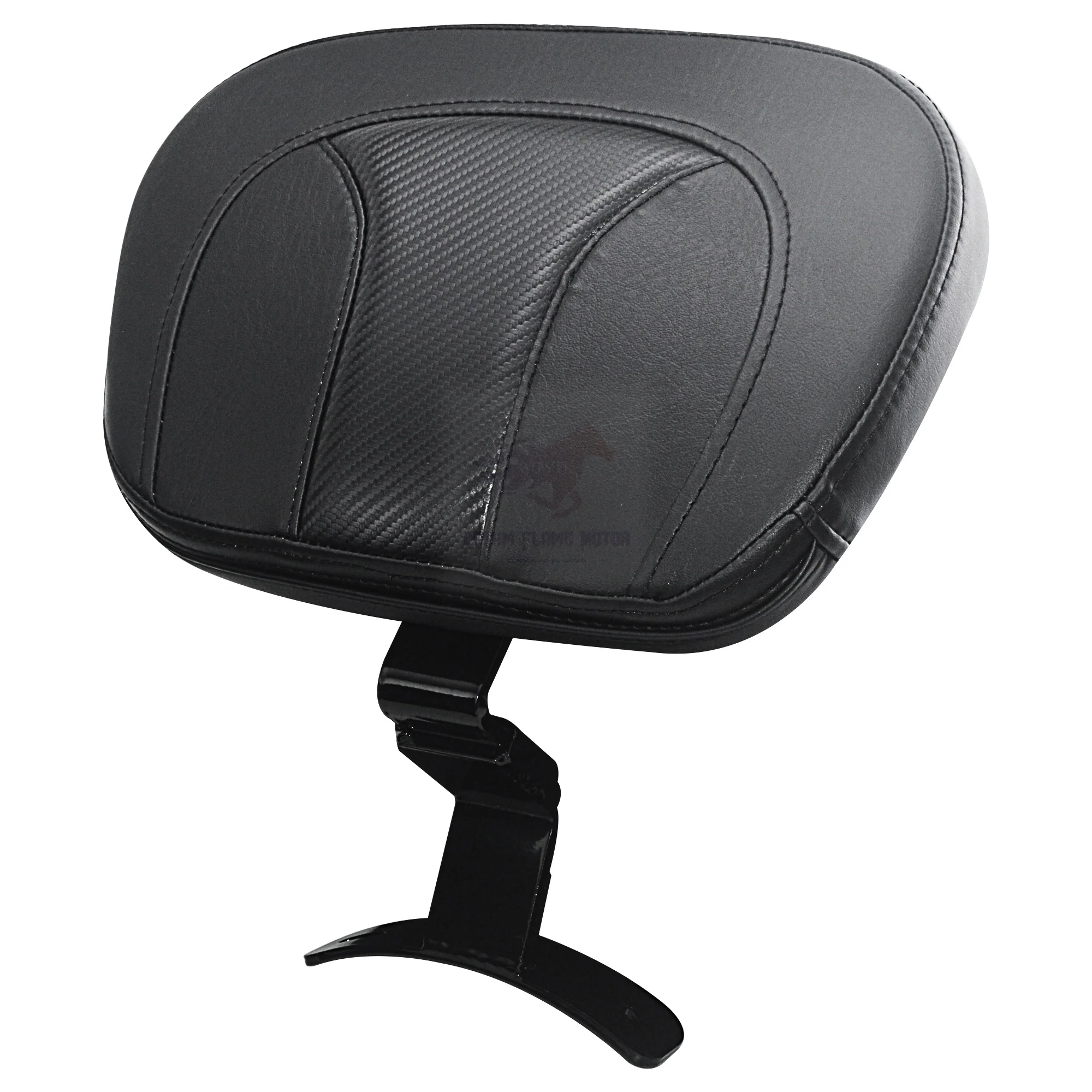 Motorcycle Solo Seat Back Support Rider Backrest Pad Kit For Harley Road King Classic Electra Street Glide Ultra Limited 2009-UP