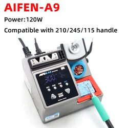 はんだ付けステーション AIFEN A9  はんだペースト2秒加熱  T245 C210 C115  こて先  携帯電話修理用  溶接機