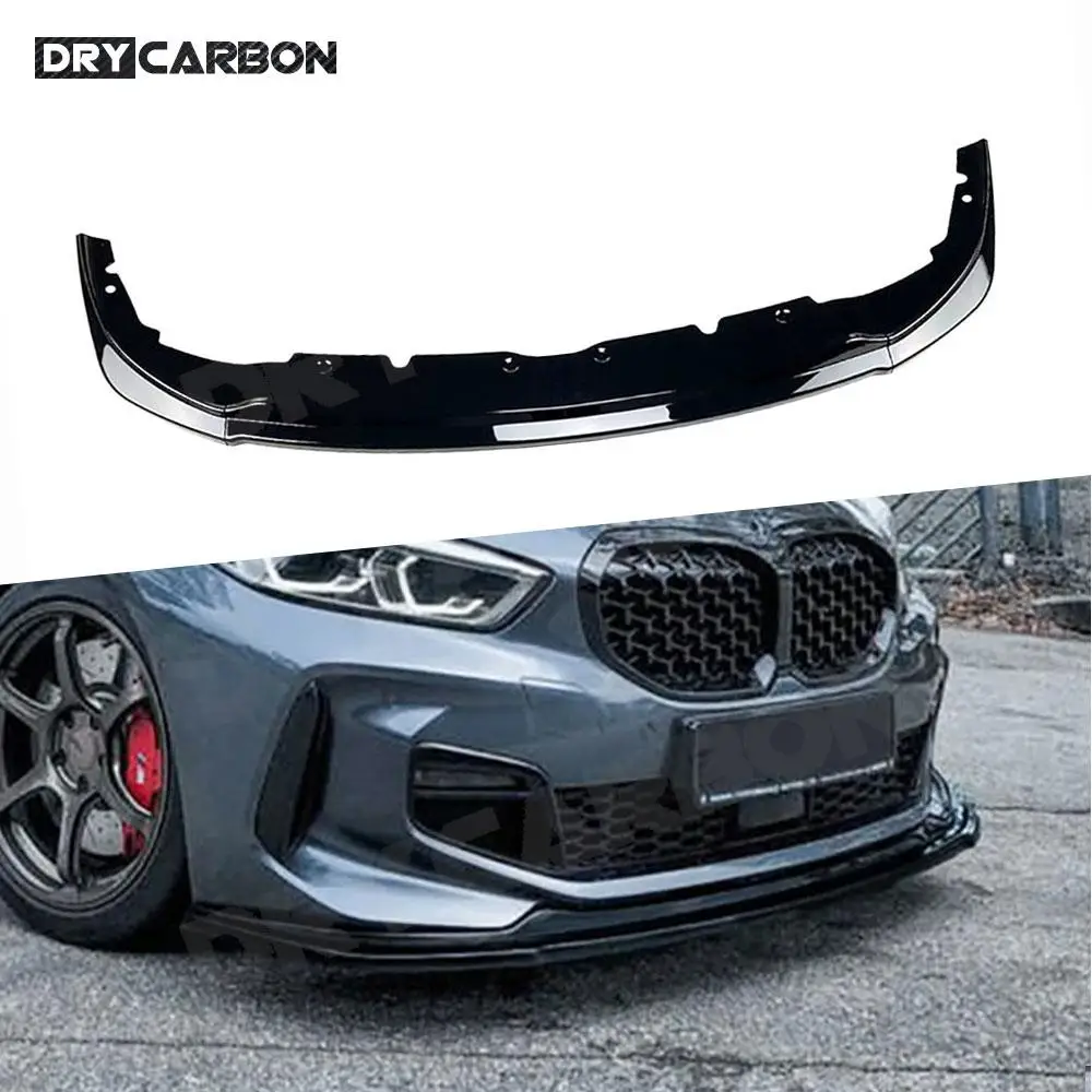 

Front Bumper Lip Body Kit Spoiler Chin Car Styling for BMW 1 Series F40 118i 120i 128ti M Sport 2020+ Bumper Guard Accessories