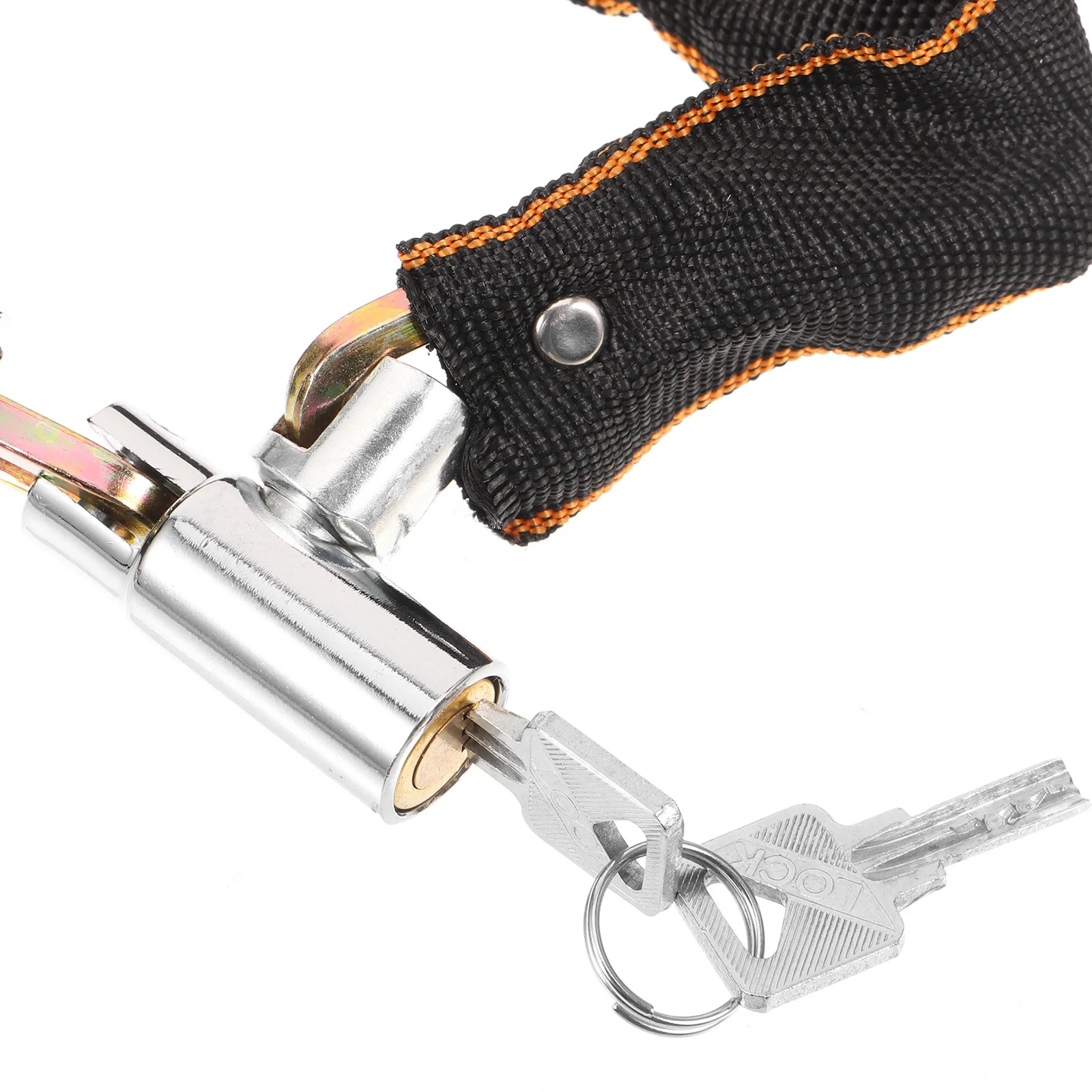 

Bicycle Sturdy Chain Lock For Outdoor Bike Motorbike Scooter Anti-Theft Security Durable Cycling Safety Portable