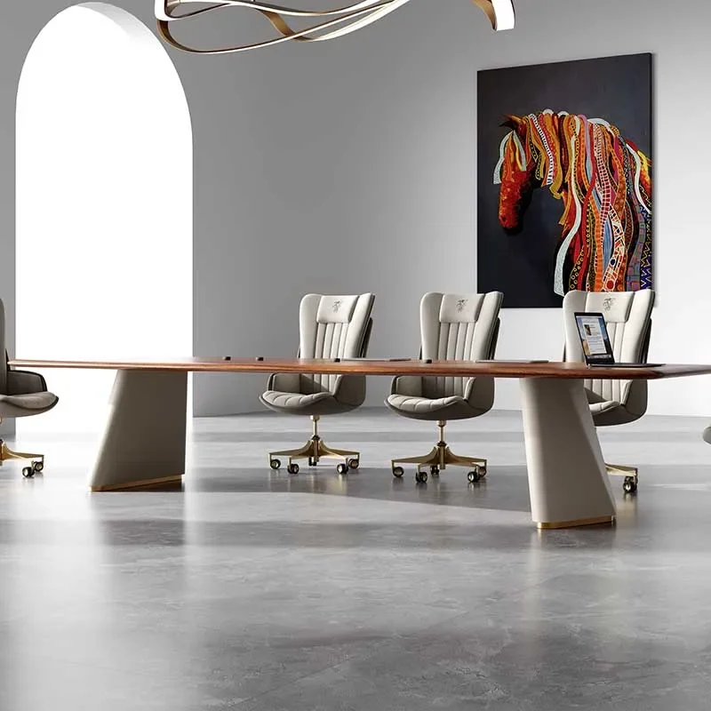 

Modern Large Computer Table Office Luxury Wooden Coffee Desk Computer Table Gaming Home Writing Escritorio Oficina Furniture