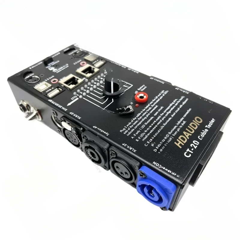 

CT-20 Multifunctional Audio Xlr Signal LineTester