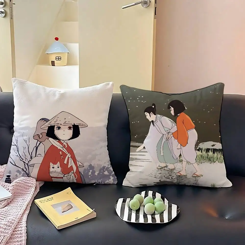 The Heike Story Anime Pillow Case Cushion Cover Soft Cute Throw Pillow Case For Car Sofa Pillowcase Polyester With Zipper
