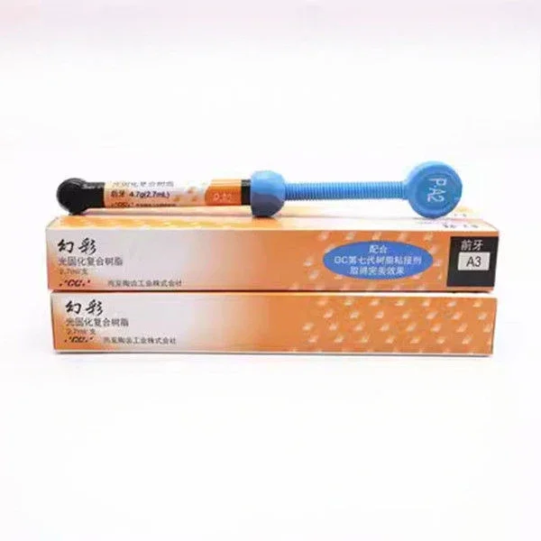 Dentistry Fuji GC Composite Nano Resin Filling 4.7g/Pcs Gradia Direct UV Curing for Anterior Posterior Teeth Dental Tools Lab - Image 4