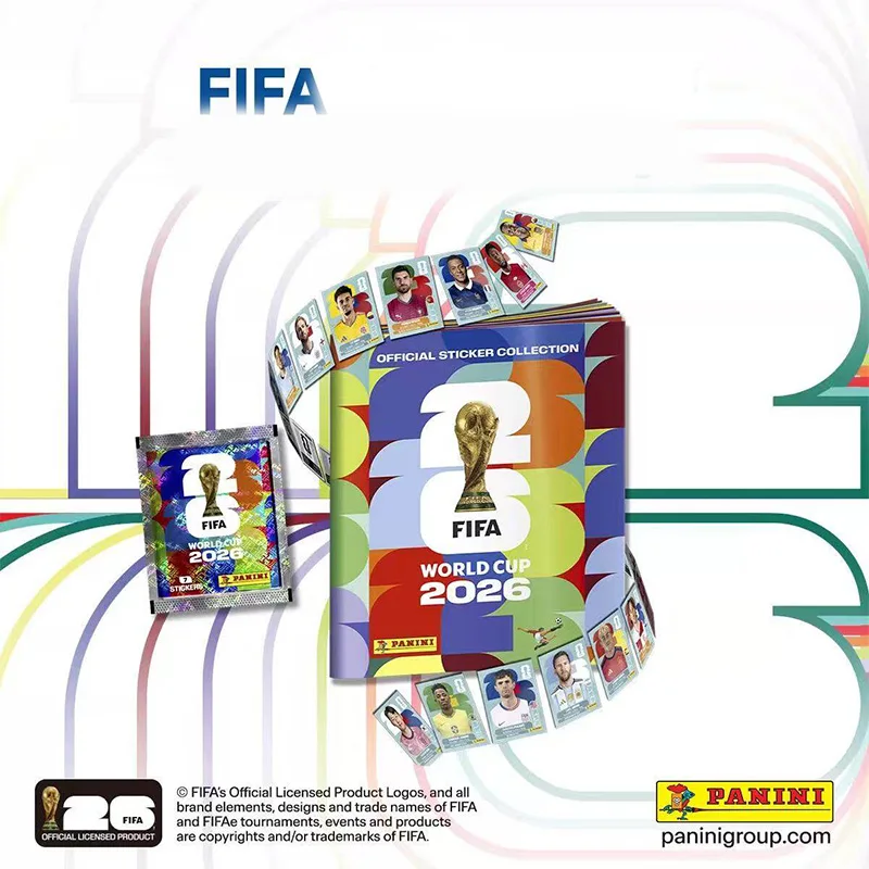 Panini 2026 World Cup Official Player Collectible Stickers PANINI Blind Boxes