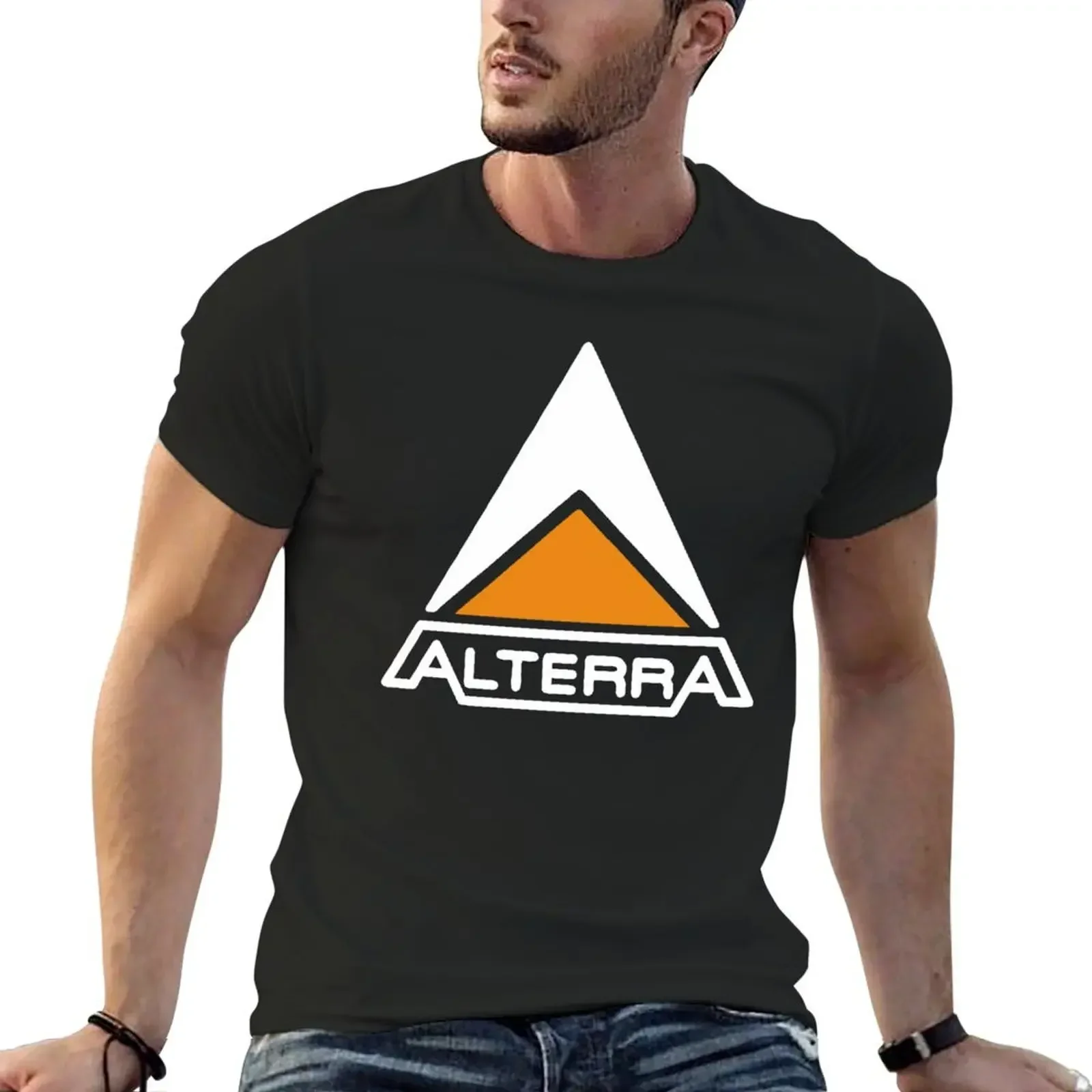 

Alterra Logo T-Shirt funny meme t-shirts kawaii clothes heavyweights quick drying men clothings