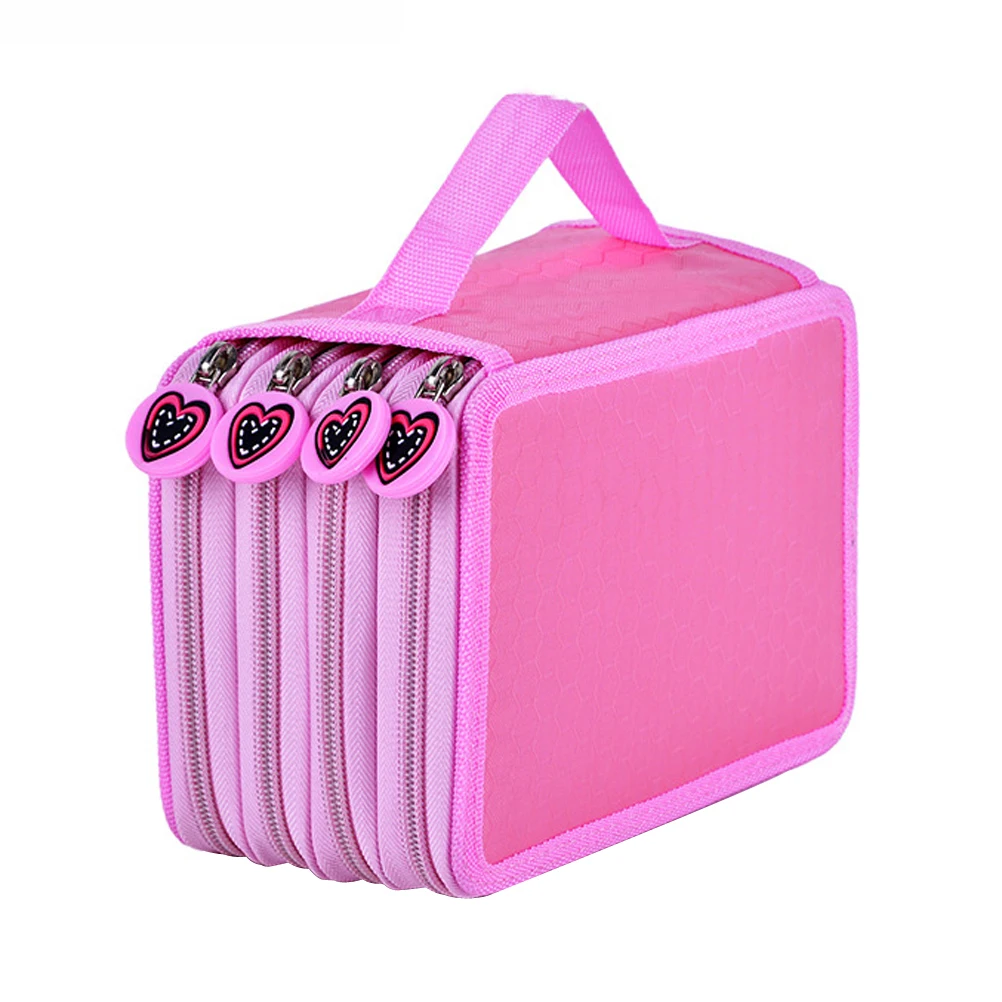 

Pencil Case Stationery Bag Color Family Colored 72 Slots Multi-layer Watercolor