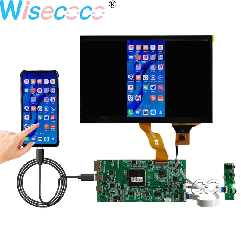 8.9 Inch One USB-C Type-c Cable IPS LCD Display Signaling Protocol Android Mobile Phone Dex Driver Board Capacitive Touch Sensor