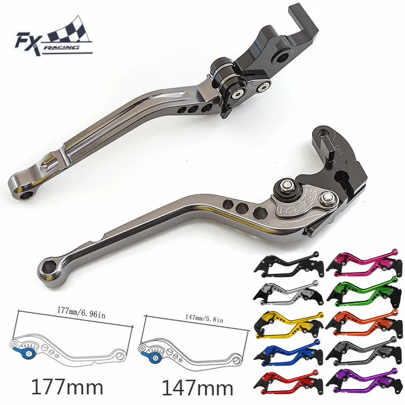 For SUZUKI GSXR750 GSXR600 1996-2003 GSXR GSX-R 600 750 K1 K2 K3 Motorcycle CNC Adjustable Brake Clutch Lever GSXR1000 2001-2004