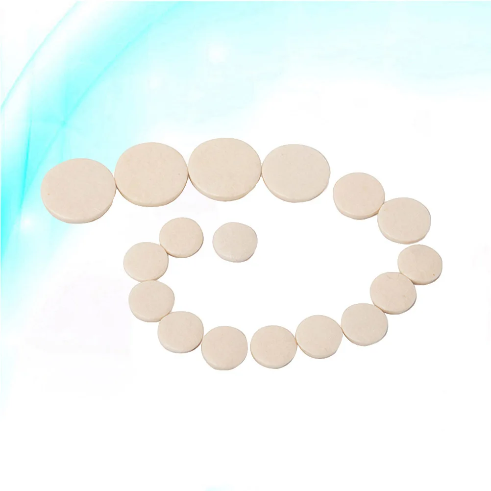 17 قطعة لوحة مفاتيح الكلارينيت فو سوبرانو وسادة حصيرة جيدة المضادة للاهتزاز تأثير دائم مادة عالية الجودة العاج #4