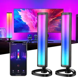 Smart LED Light Bars RGB Music Rhythm Ambient Lamp Music Sync Led TV Backlights for Gaming,PC, Room Decoration Color light strip