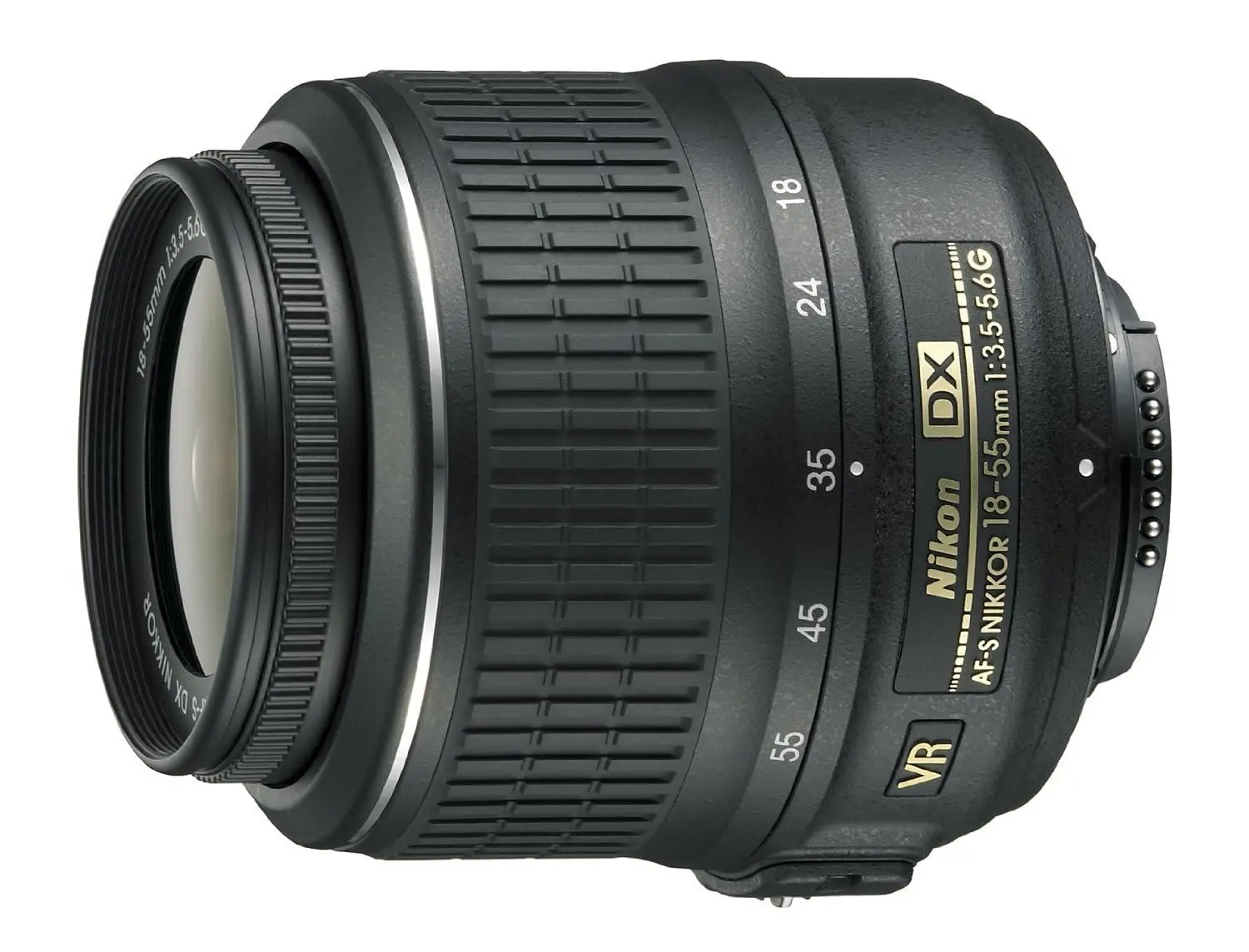 NIKON NIKKOR AF-S 18-55mm f/3.5-5.6G VR anti-shake first generation APS-C lens