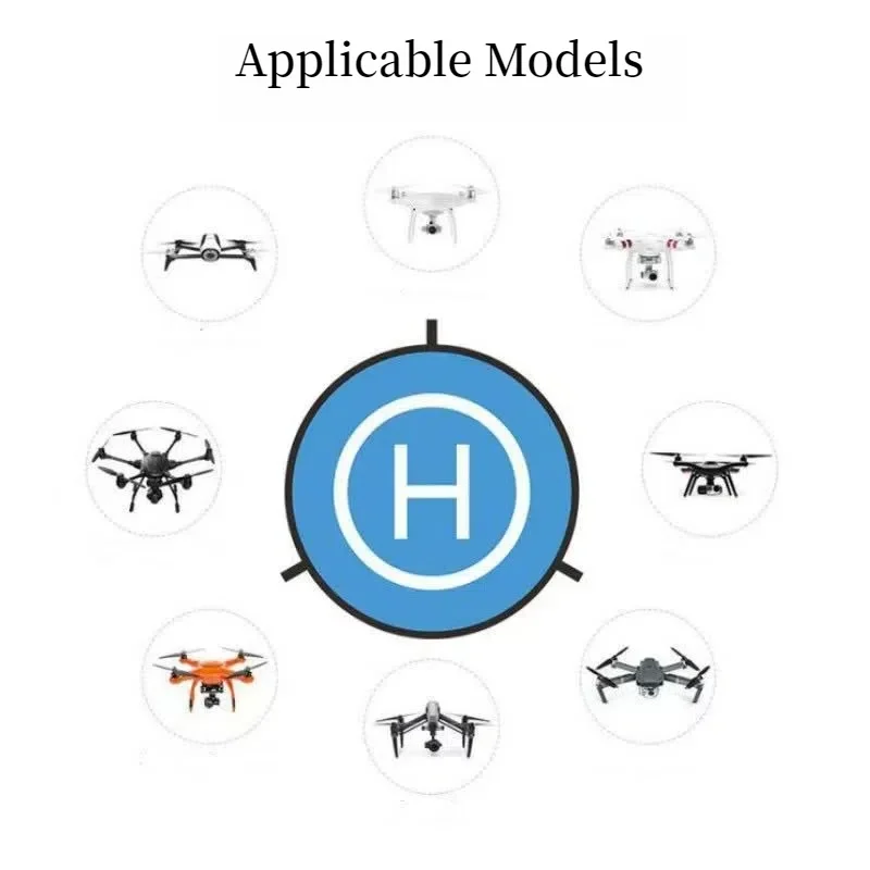 Landing Pads 55cm Drone For RC Quadcopters For DJI MAVIC 3/ Mini 2 Drone Pad For FIMI X8 SE Portable Waterproof Landing Platform