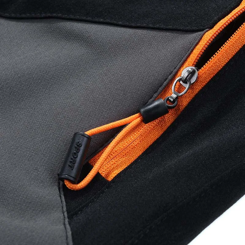 Splicing Elastic Mens Hiking Pants Outdoor Thin Quick Dry Water Splashproof Trekking Climbing Wear-resistant Breathable Pants