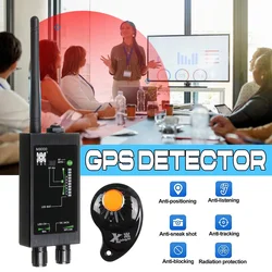 Escáner de detección de Monitor de posicionamiento, dispositivo con cámara Anti-localización, señal inalámbrica, Detector GPS, localizador