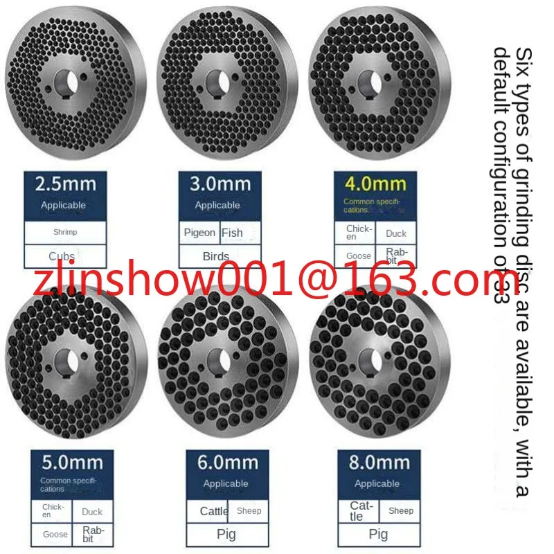 

Feed Pellet Machine Grinding Disc 125/150/160/210/230/260/300/400/Granulator Accessories Platen